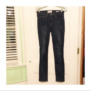 FRAME Le Skinny Dark Wash Jeans